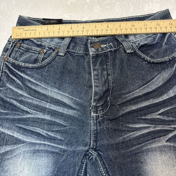 GS115 Boys Jeans Youth Size 12 Distressed - Picture 4 of 8